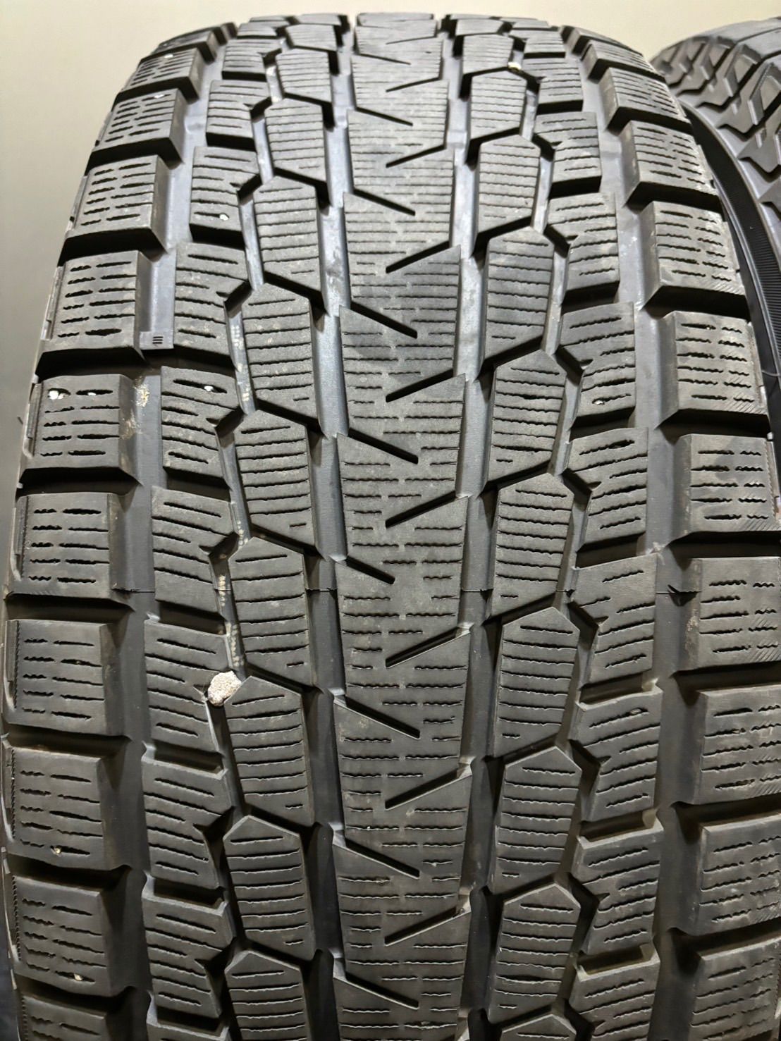 ★265/65R17 YOKOHAMA/ice GUARD G075 20年製 SEIN 17インチ 7.5J +25 139.7 6H スタッドレス 4本 ランクル プラド サーフ (1-G921)