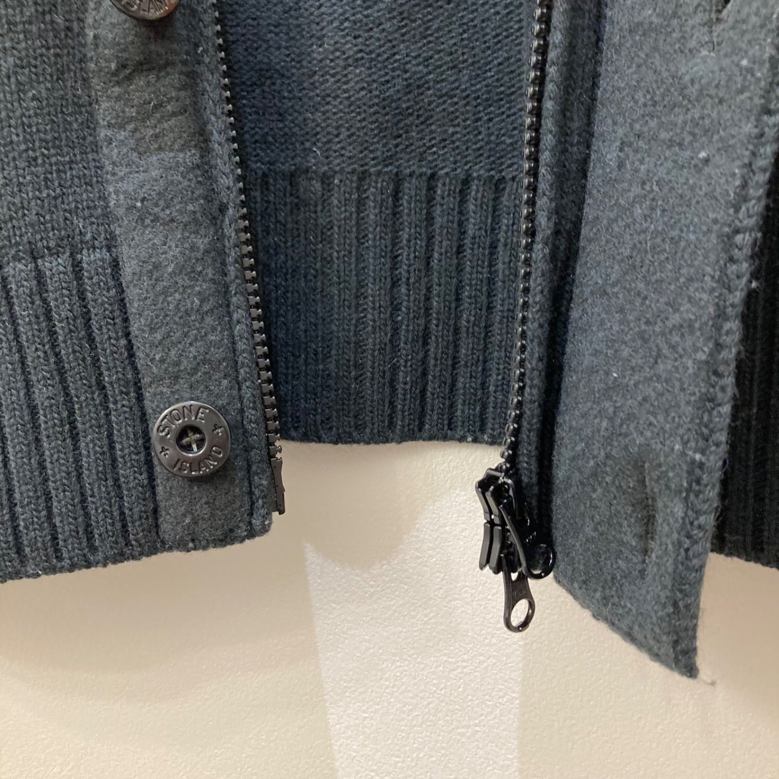 STONE ISLAND ストーンアイランド スタンドカラーニットカーディガン