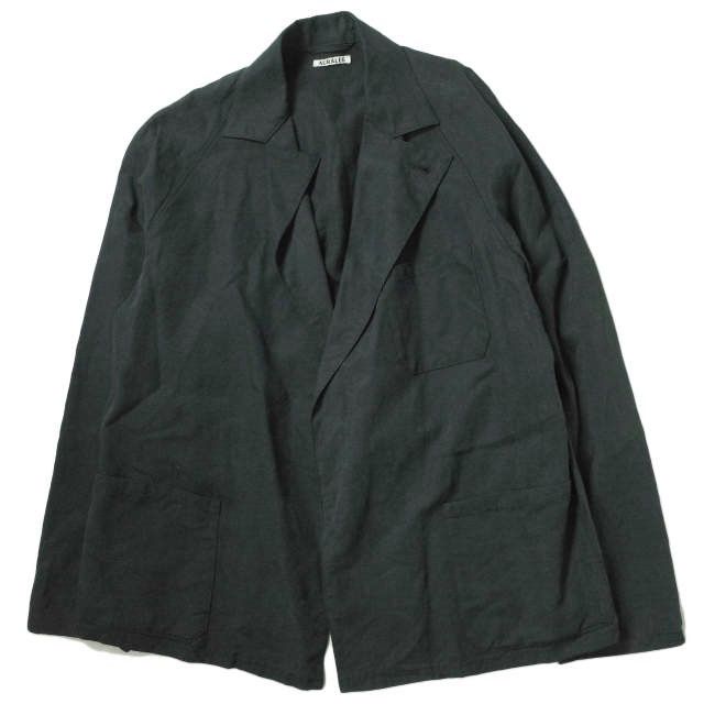 AURALEE WASHED LINEN BELTED JACKET 5 - メルカリ