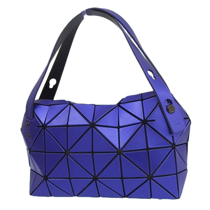 【期間限定】 ISSEY イッセイミヤケ MIYAKE ブルー PVC ハンドバッグ バオバオ バッグ