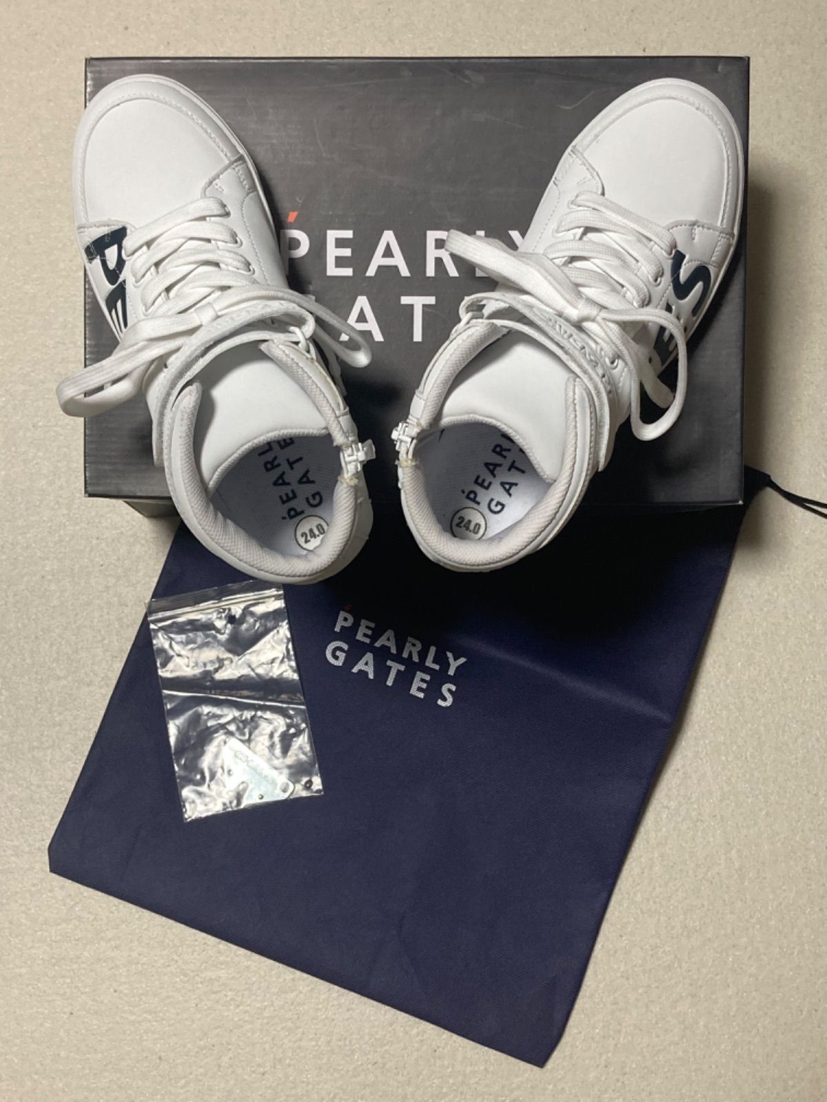 パーリーゲイツ シューズ 24.0㎝ 売れ筋 パーリーゲイツ ゴルフ