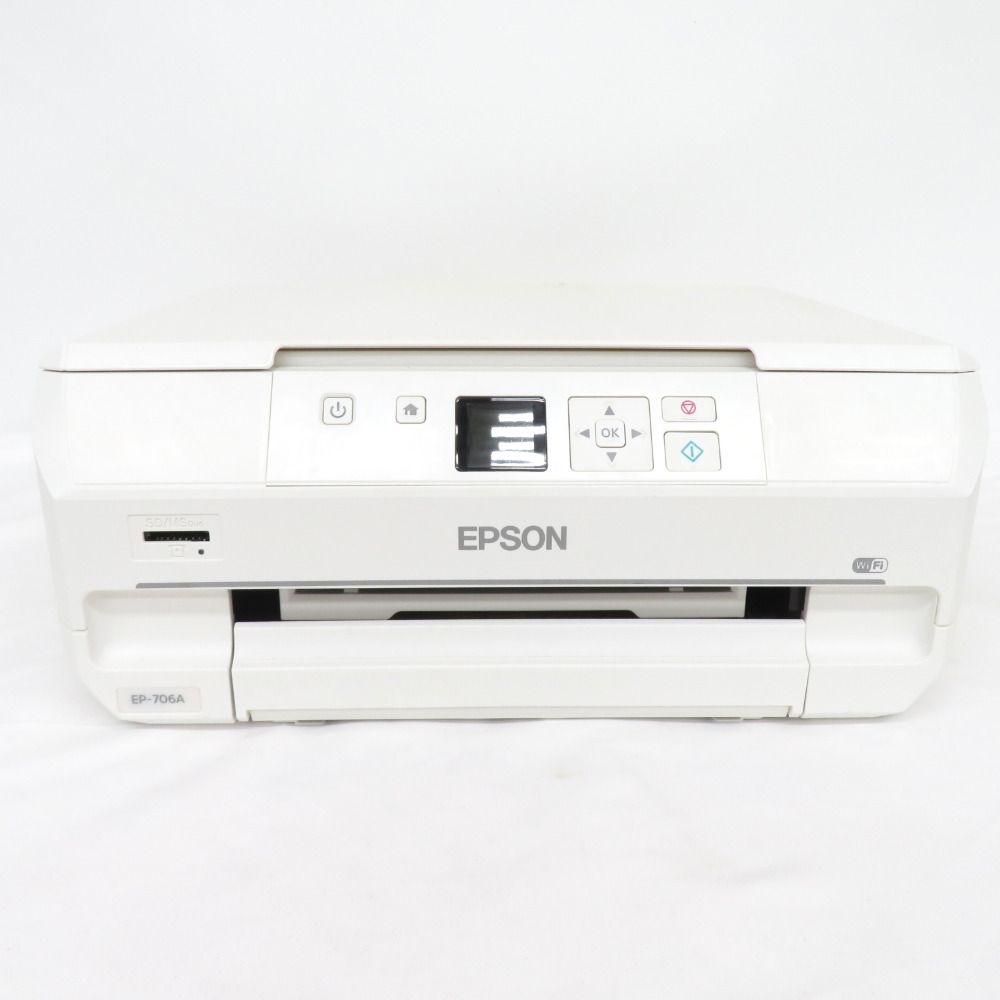 通販廉価EPSON Colorio カラリオプリンター　EP-706a プリンター・複合機