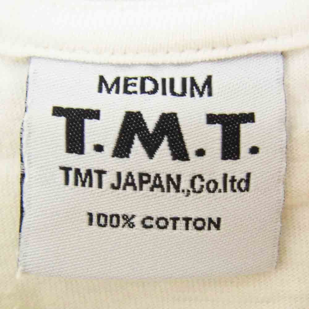 TMT ティーエムティー スター STARS 限定 TシャツS ホワイト白777 TMT ティーエムティー TST-F10SP04 TRIPLE 777 STARS ロゴ