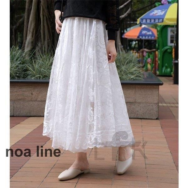 ダブルスタンダードクロージング　ロングスカート　ホワイト Amazon.co.jp: [ダブルスタンダードクロージング] フレアカーゴ