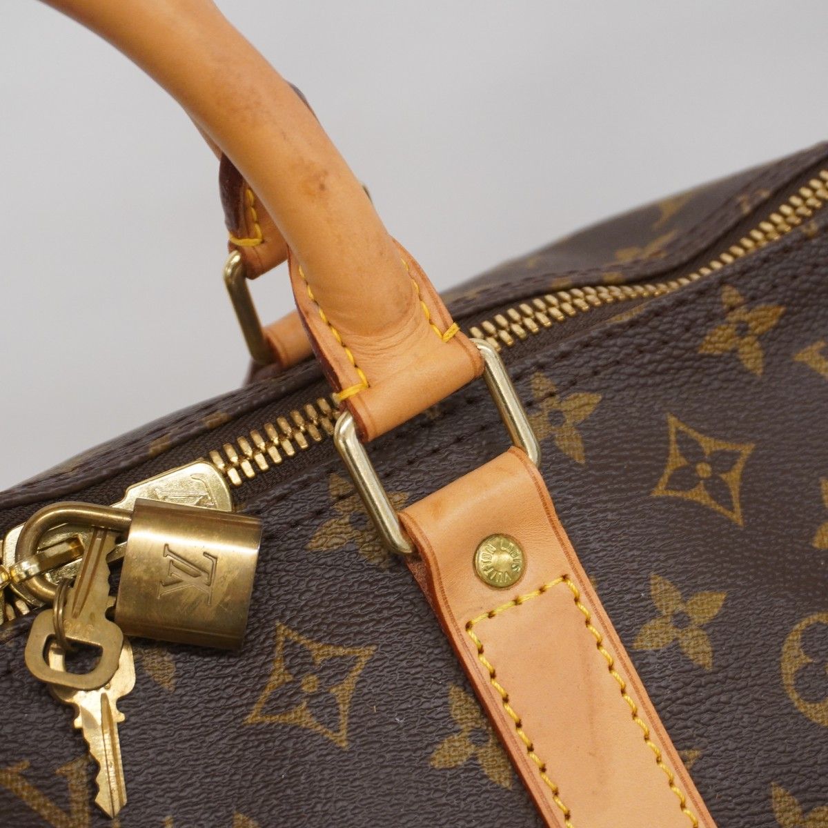 LOUIS VUITTON / ◆キーポル55ボストンバッグ 【中古】 LOUIS VUITTON ルイヴィトン モノグラム キーポル55 ボストン