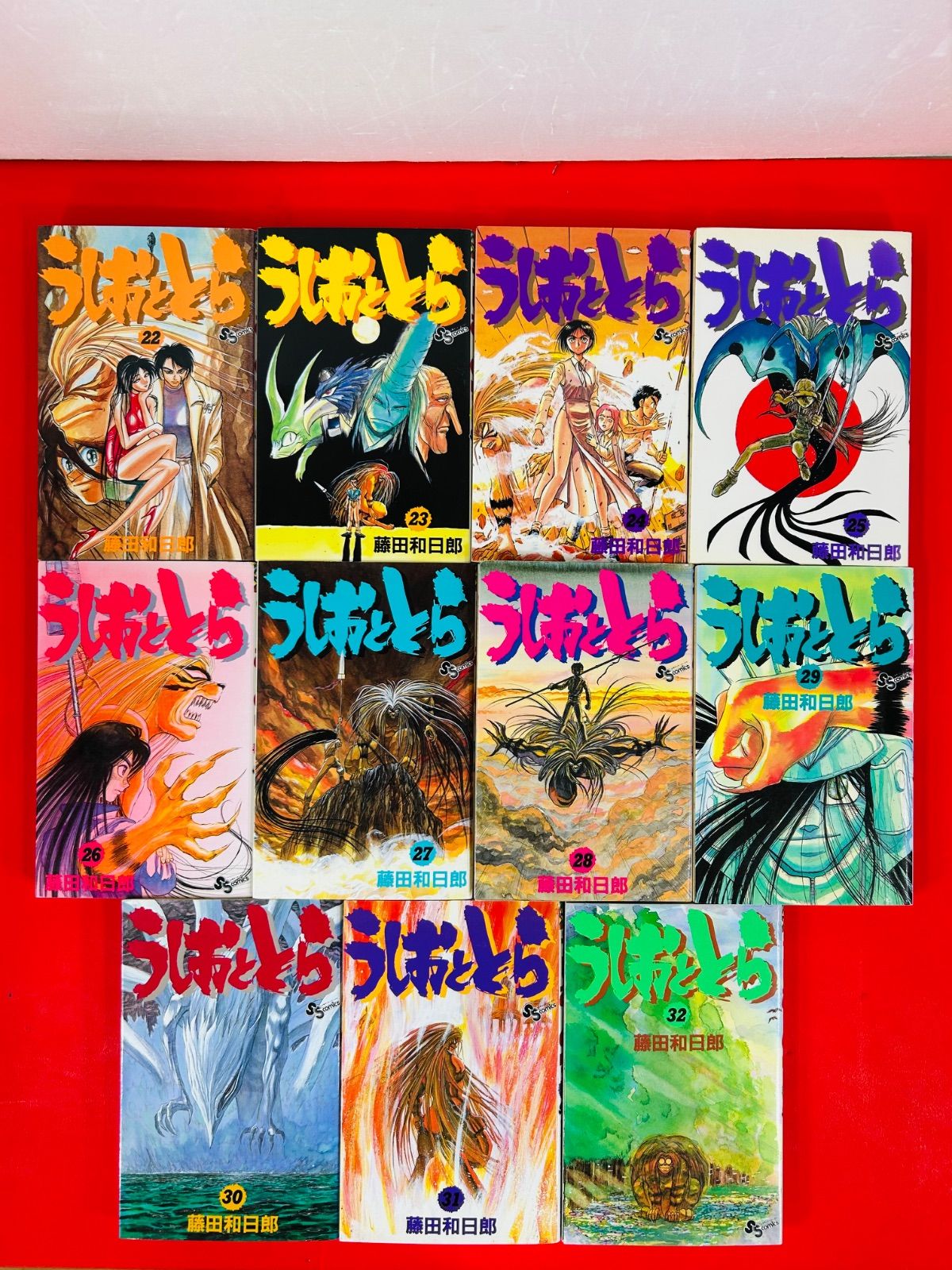 漫画コミック【うしおととら1-33巻＋外伝＋短編集2冊全巻完結セット藤田和日郎④ 漫画コミック【うしおととら1-33巻＋外伝＋短編集2冊・全巻完結セット