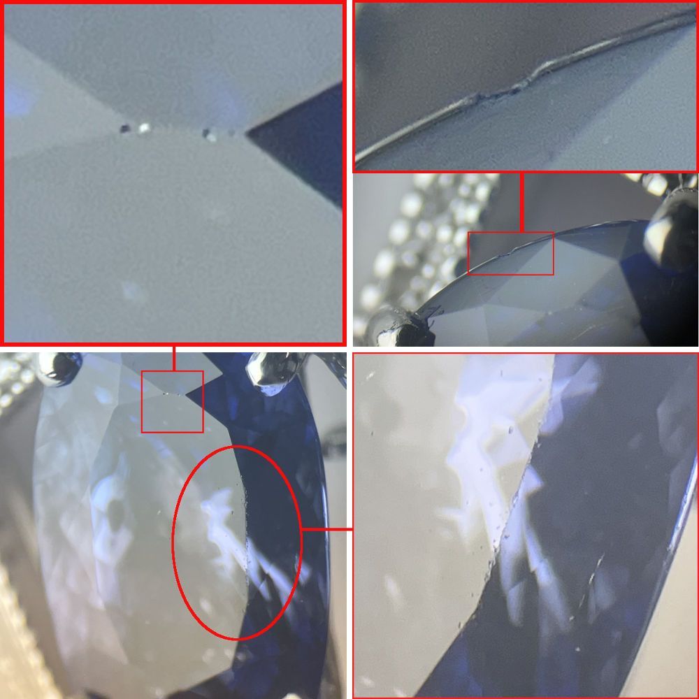 K18WGタンザナイトダイヤモンドペンダントトップ 2.81 5.5g - メルカリ 