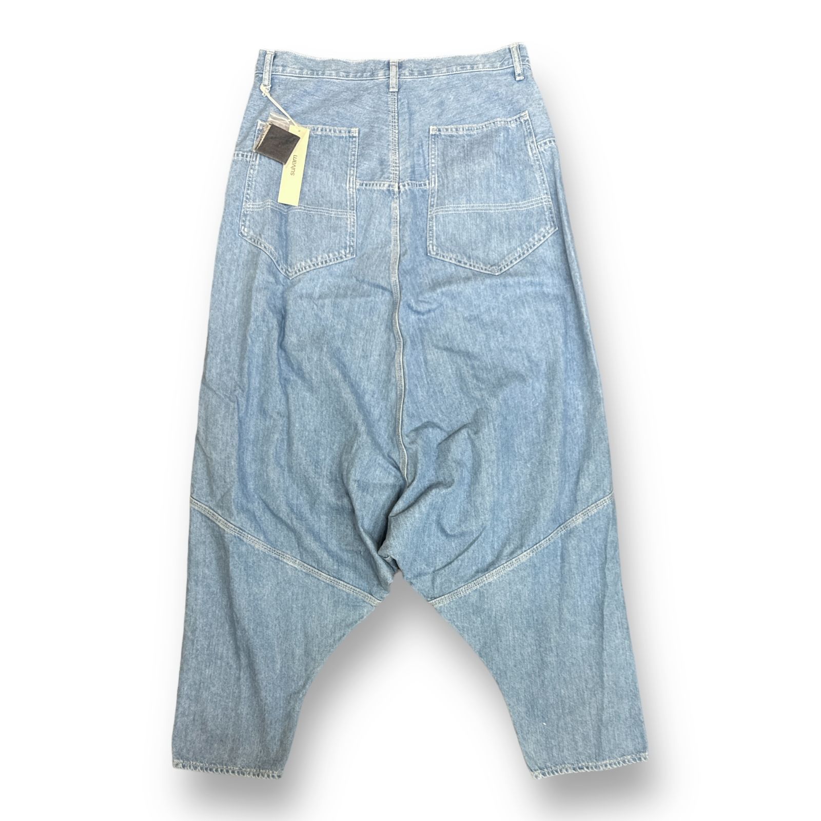 定価62700円 23SS sulvam サルエルデニムパンツ　S ジーンズ sulvam サルエルパンツ 定価62700円 23SS sulvam サルエルデニムパンツ