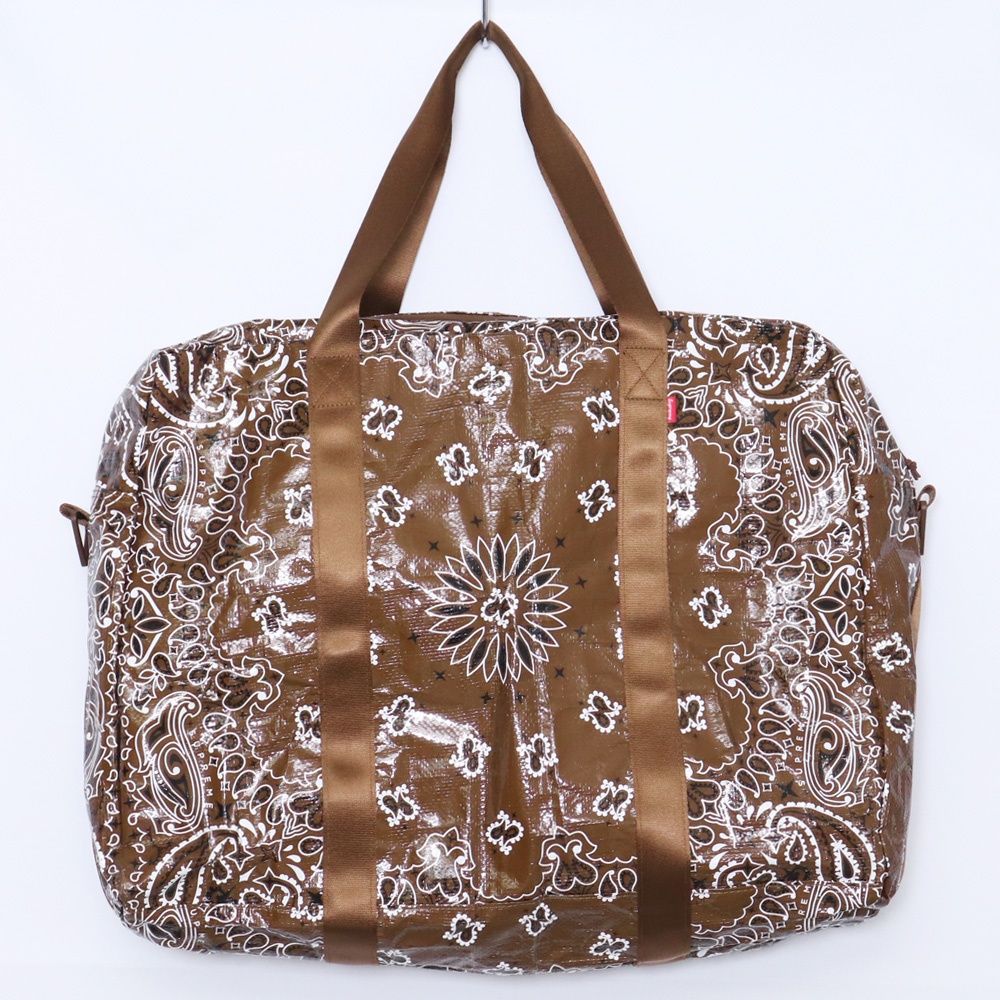 SUPREME Bandana Trap Large Duffle Bag ブラウン Duffle Bag Brown