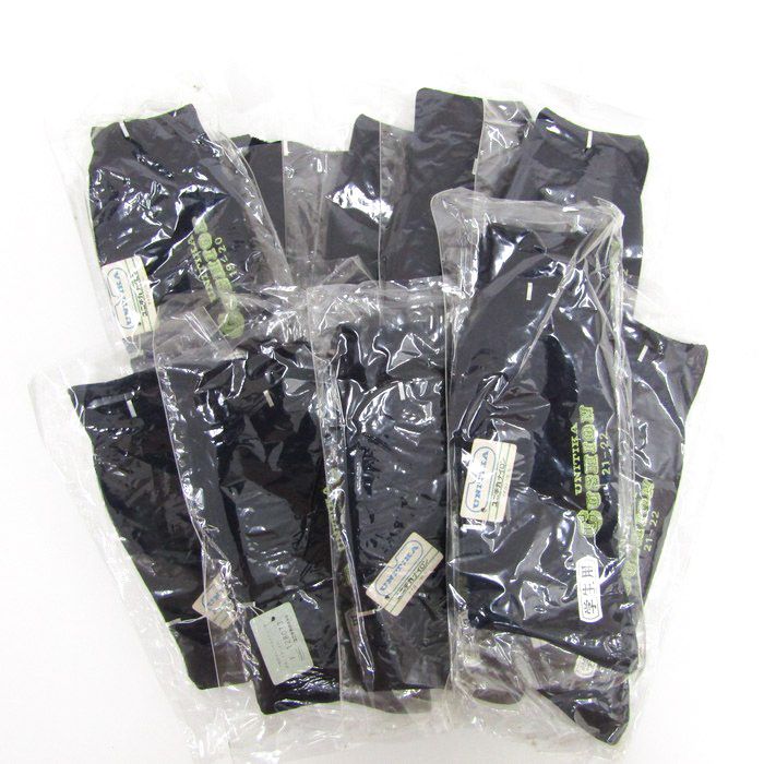 ユニチカ他 靴下 11点セット 未使用 学生用 スクールソックス 21cm-22cm まとめて 大量 キッズ 男の子用