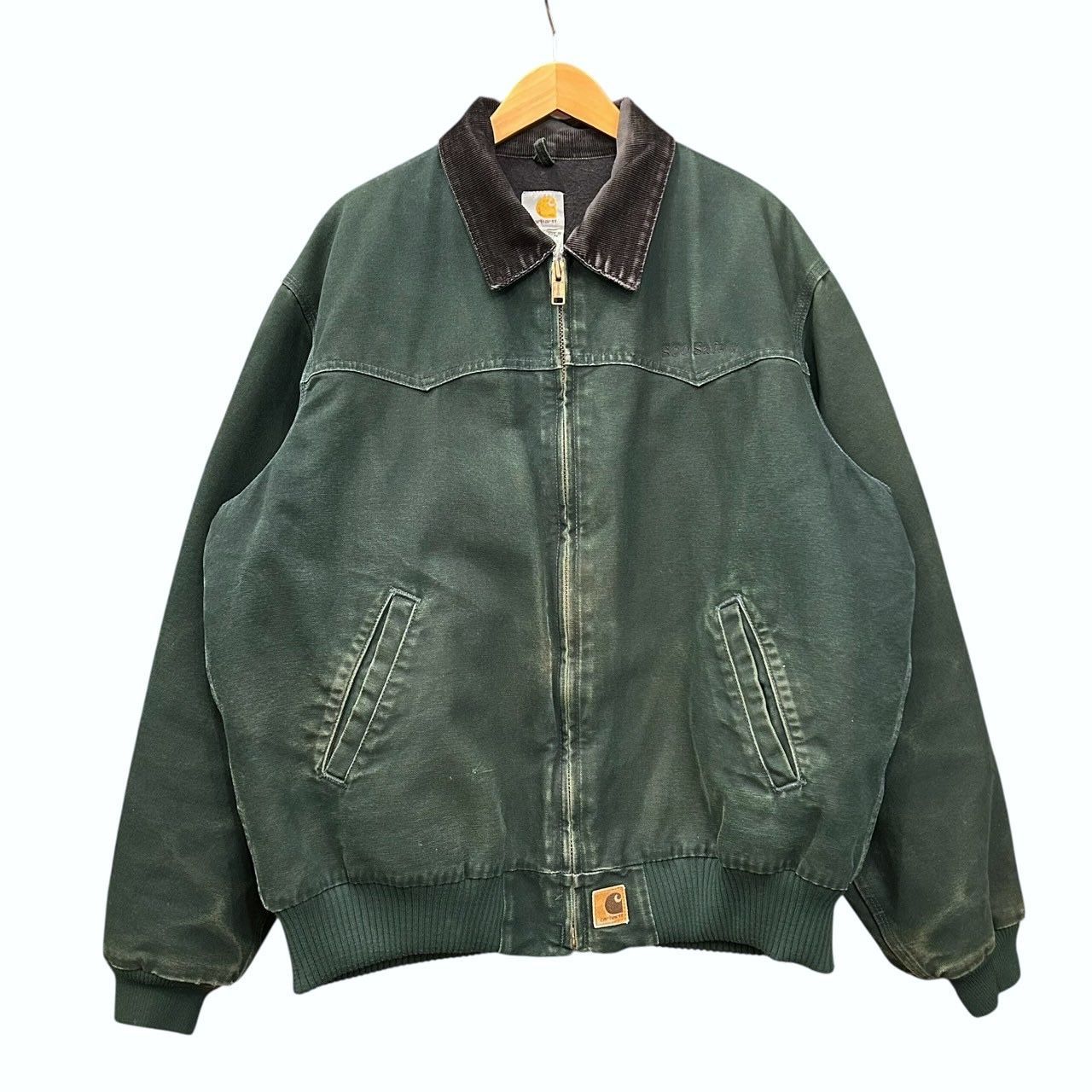 超希少　Carhartt エメラルドグリーン　サンタフェジャケット 超希少 Carhartt エメラルドグリーン サンタフェジャケット