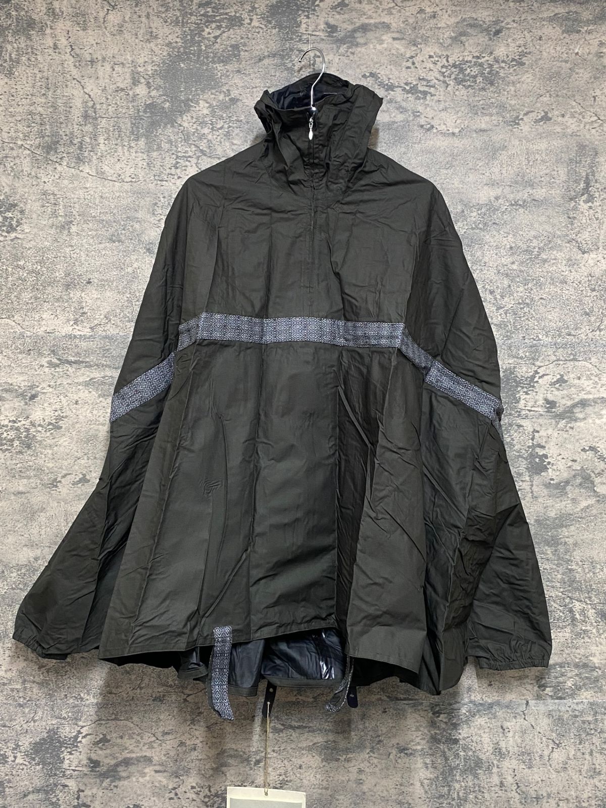 JM883 ブルックス BROOKS JB OXFORD RAINCAPE レインジャケット S