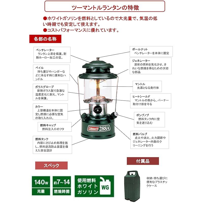 パワーハウスツーマントルランタン ケース付