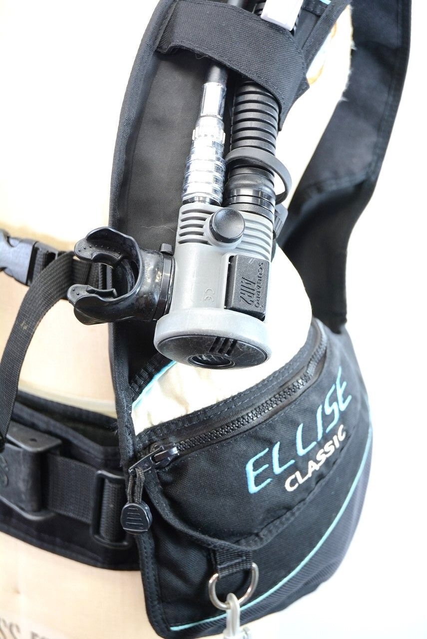 大人も着やすいシンプルファッション OH済 SCUBAPRO M BCジャケット ELLISE CLASSIC スキューバプロ BC