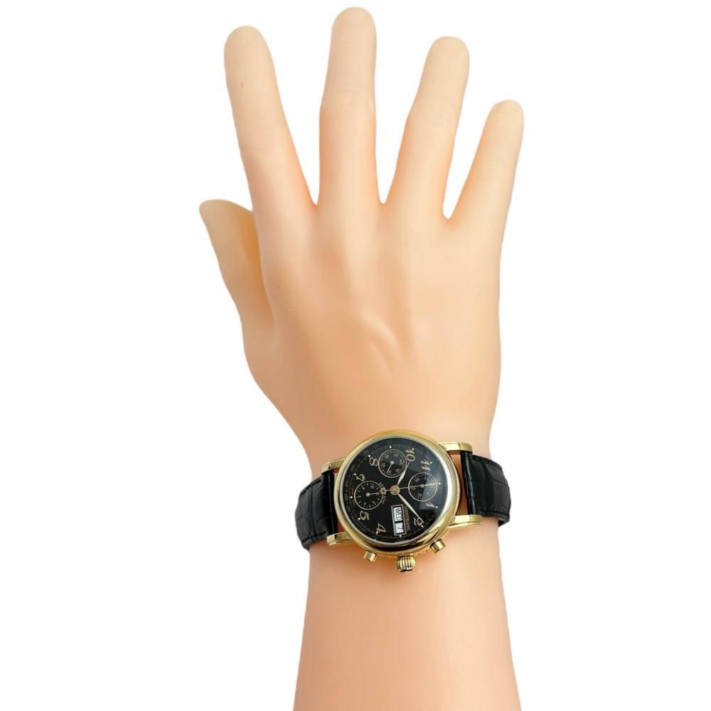 MONTBLANC/モンブラン】マイスターシュテュック クロノ 7016 箱/保あり  