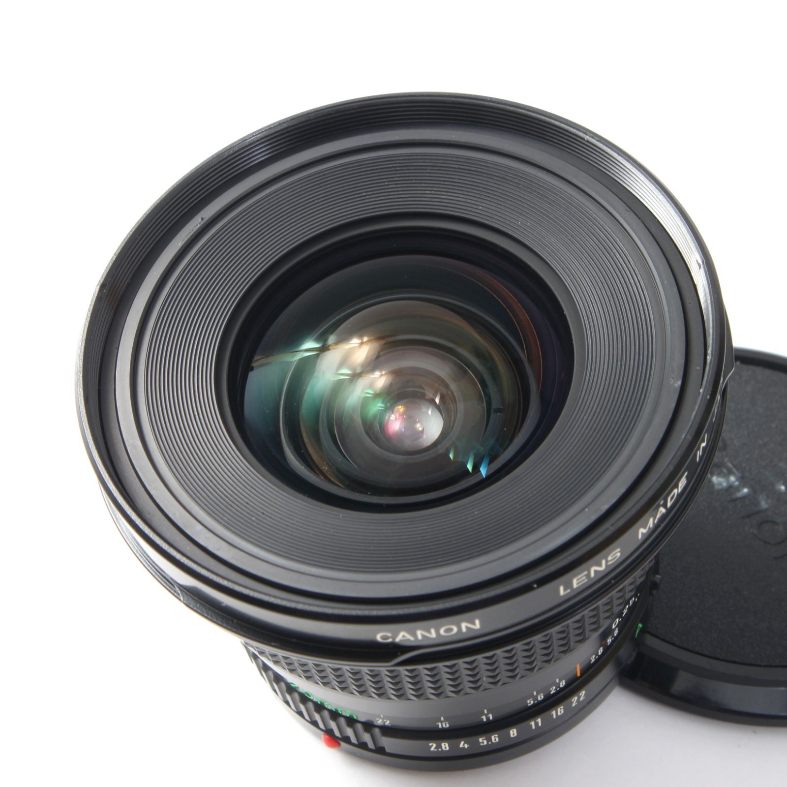 Canon キャノン FD 20mm F2.8 広角レンズ サンプル画像あり 動作確認済