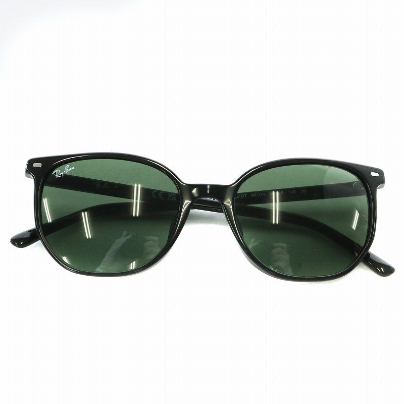 レイバン RAY BAN エリオット ELLIOT 眼鏡 サングラス セルフレーム レンズ アジアンフィット スクエア 54□19-145 黒 ブラック RB 2197F |XZ GY18