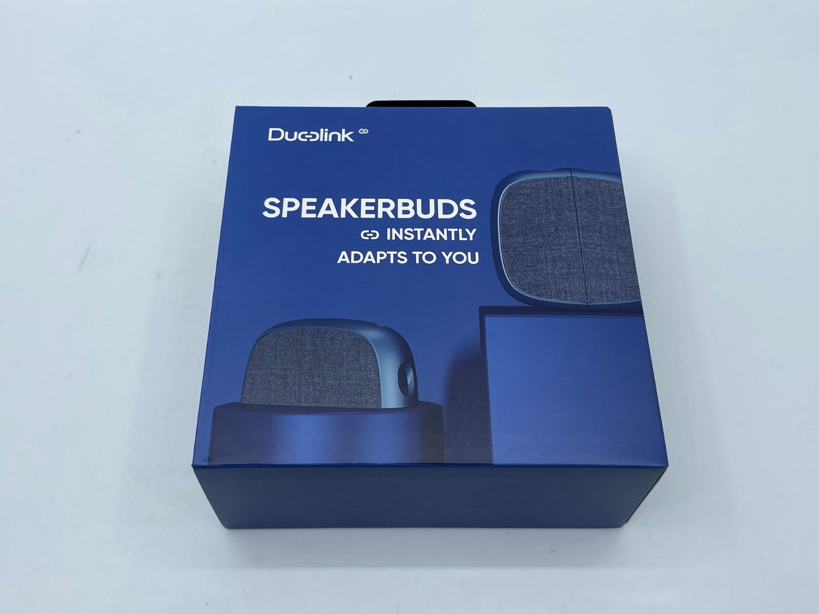 MPOW Duolink SPEAKERBUDS スピーカー/イヤホン 一体型 ワイヤレス ネイビーブルー