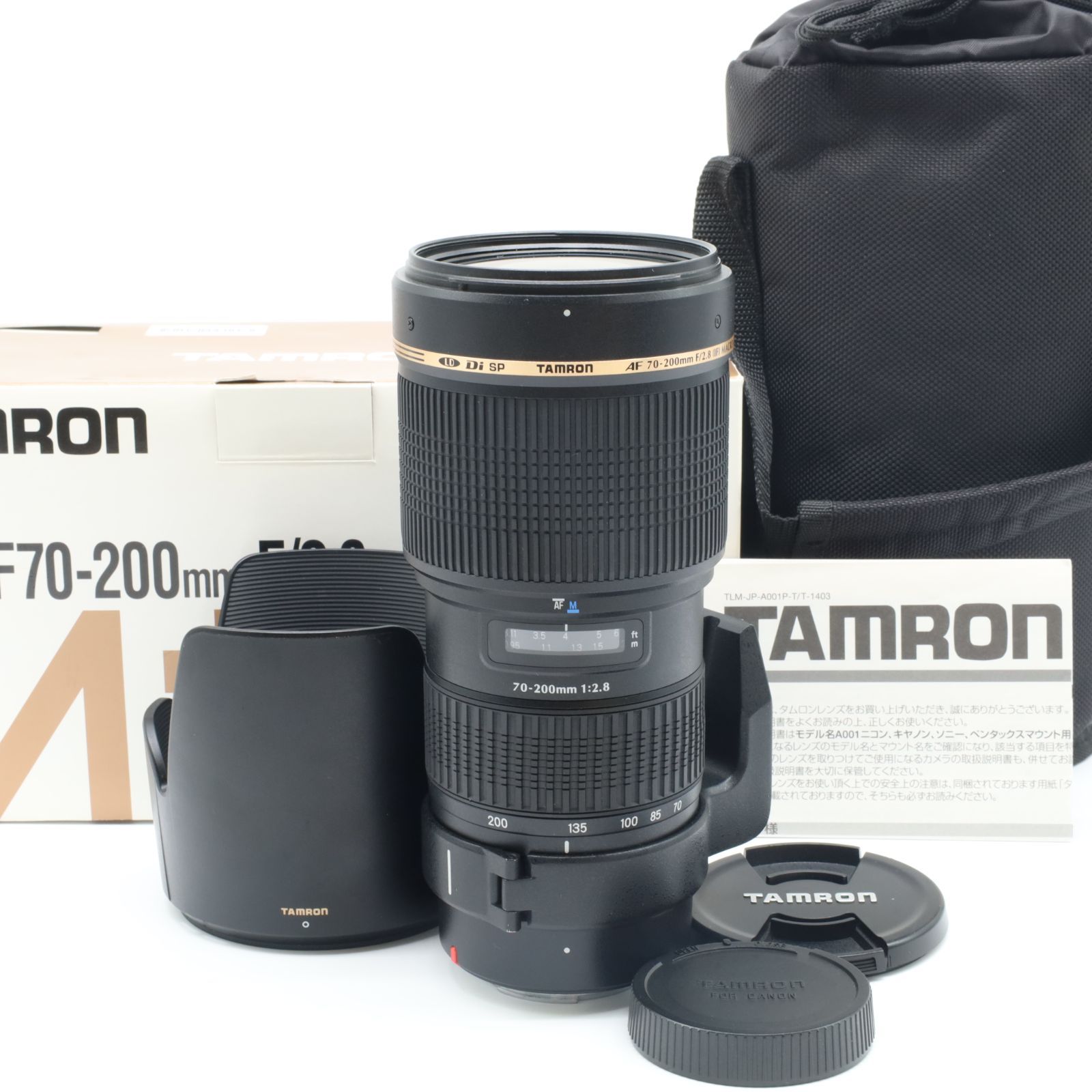 TAMRON SP AF70-200mm F2.8 Di キヤノン用 A001E