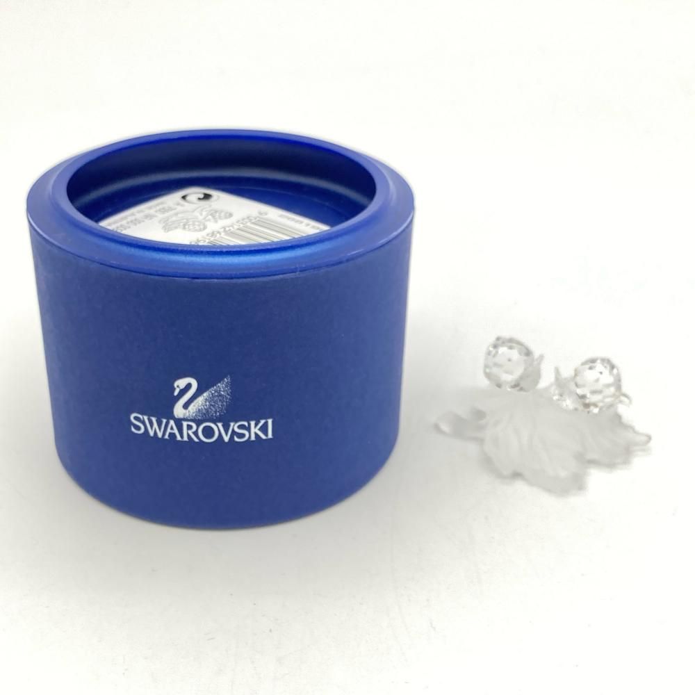 スワロフスキー SWAROVSKI かたつむり オブジェ 置物 268196