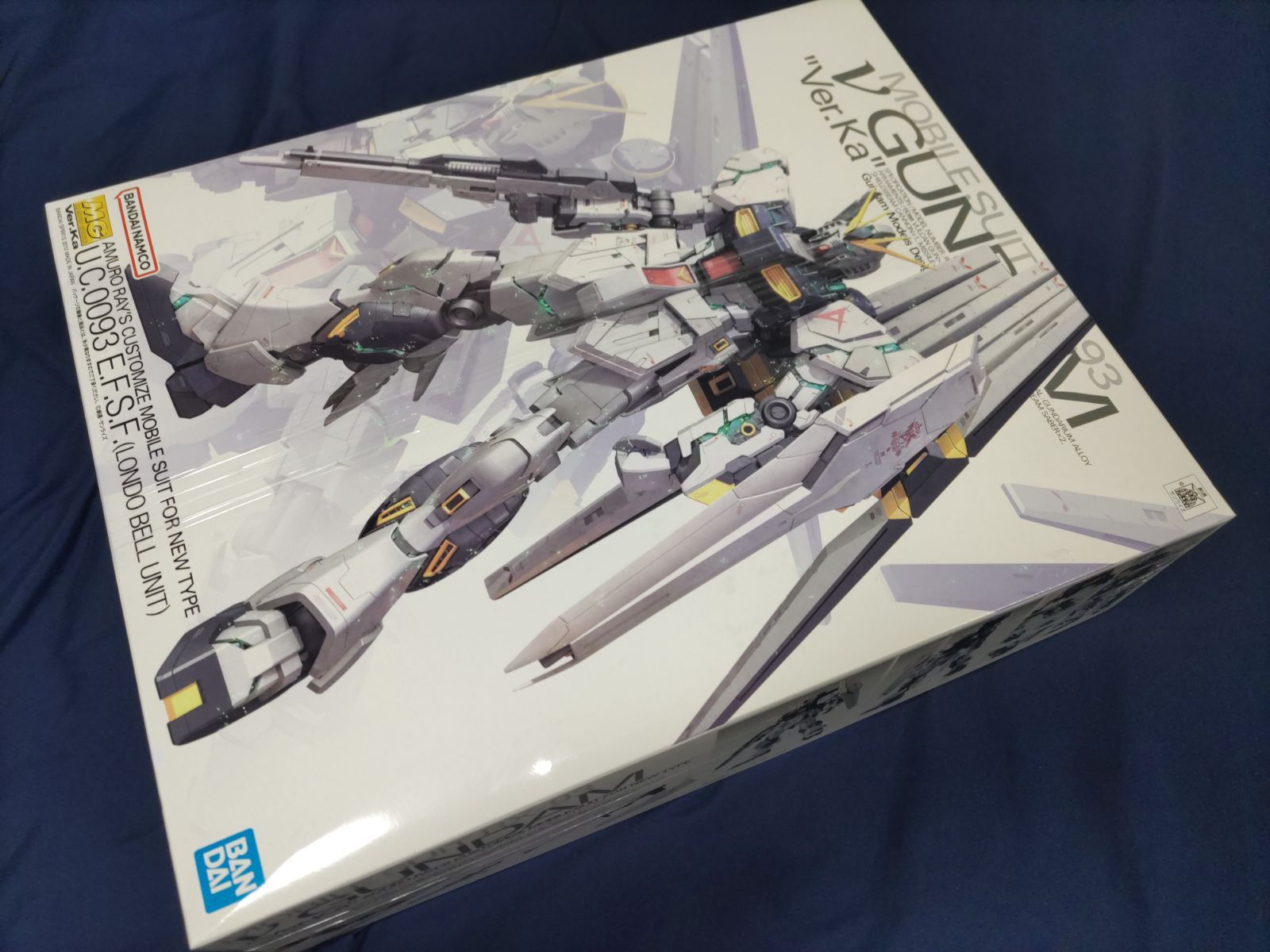 ガンプラ】 MG 1/100 νガンダム Ver.Ka 未組立 未開封 - メルカリ