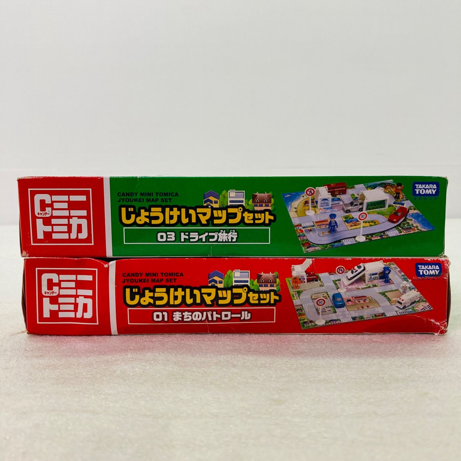 未使用品/2種セット】TOMICA トミカ キャンディーミニトミカ じょう
