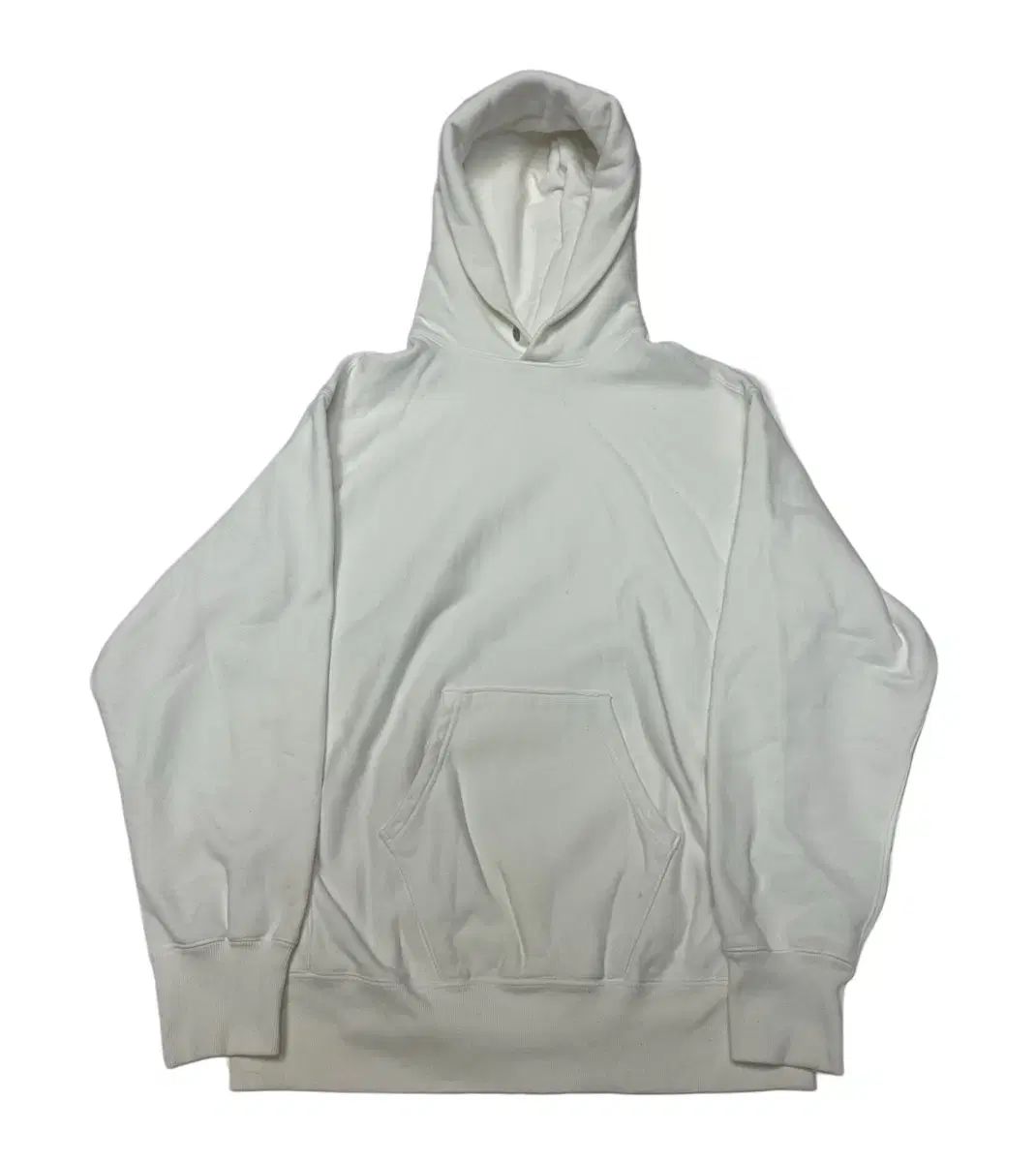 HERITAGE FLOSS 白 ヘビー起毛パーカー M