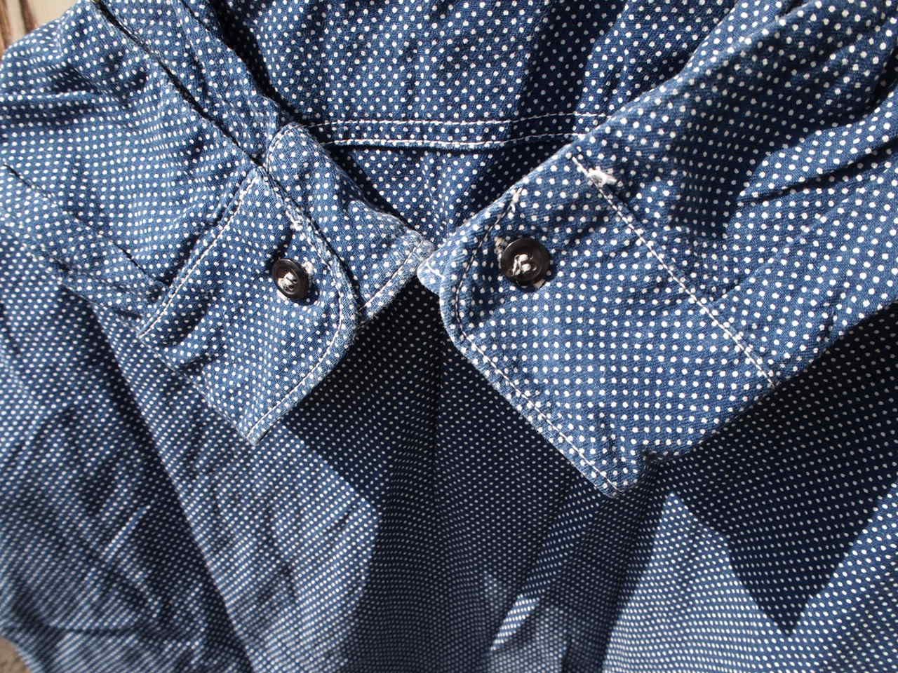 BLUEBLUEブルーブルー裏ボアデニムカバーオールデニムジャケット BLUE