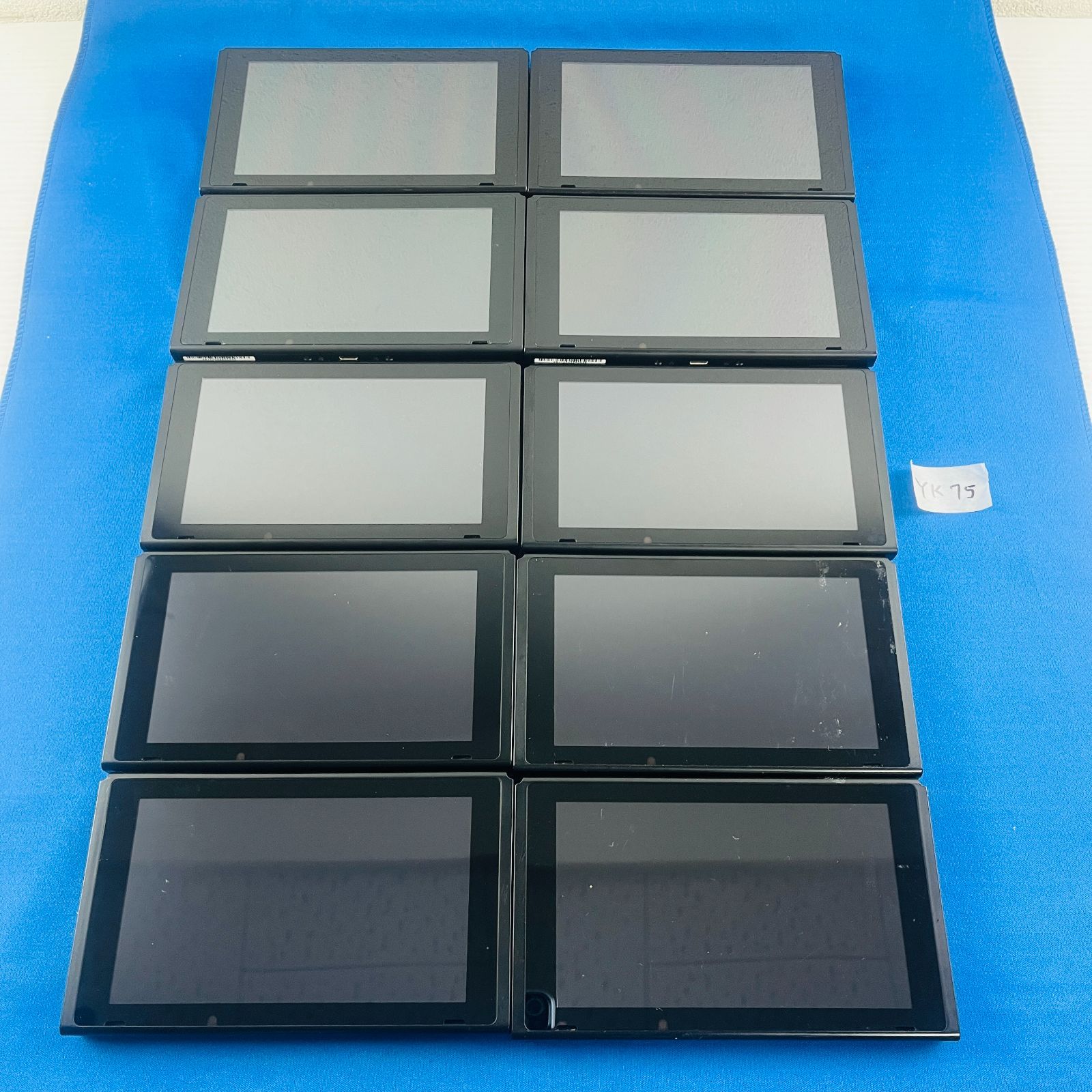  YK75【動作OK 本体 10台まとめ】Nintendo Switch HAC-001 大量 セット 任天堂 ニンテンドー スイッチ 液晶 画面 モニター 据置機型ゲーム機 携帯型ゲーム機 家庭用ゲーム機 第9世代 本体(Nintendo Switch)
