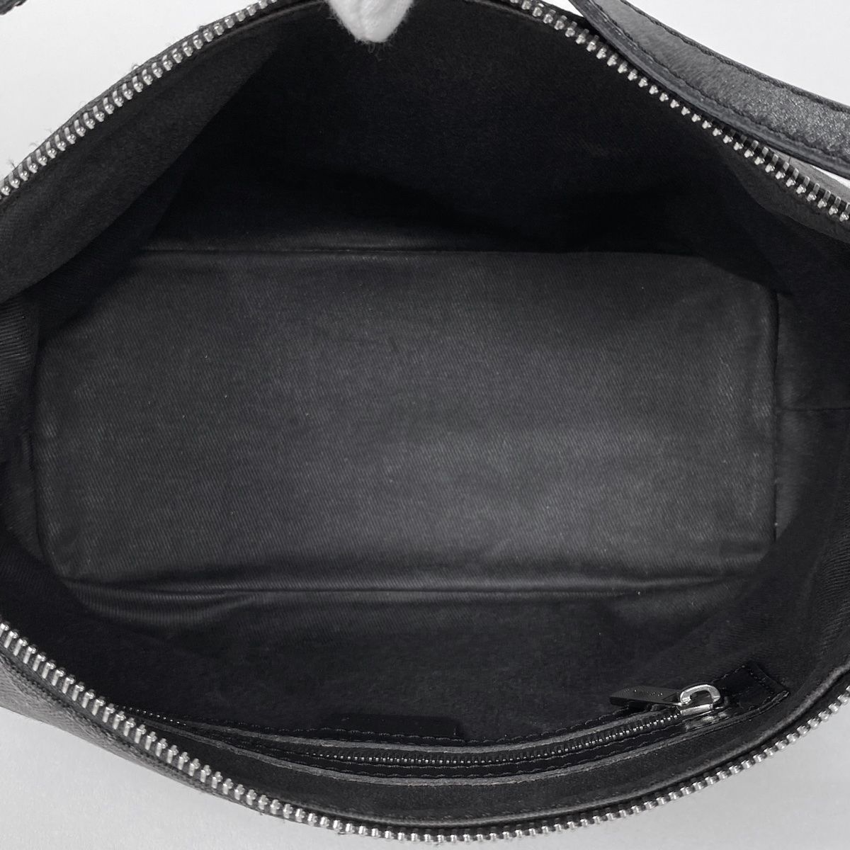 CELINE アクセサリーポーチ Cマカダム バッグ キャンバス ブラック 総