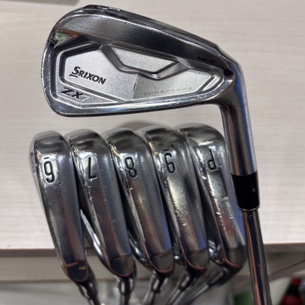 新品未使用品 ZX7 MkⅡ 6-P 5本セット Iset【中古品】スリクソン ZX7