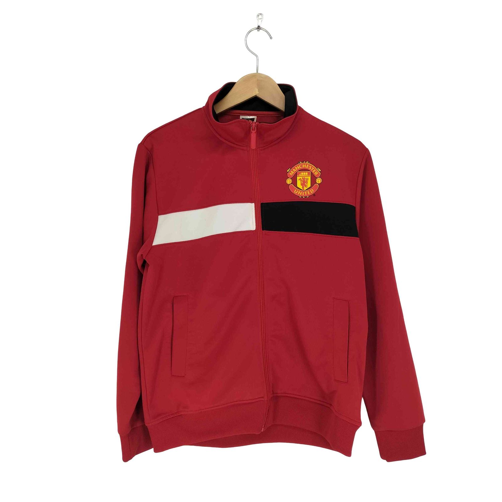 USED古着(ユーズドフルギ) チームロゴプリントトラックジャケット メンズ 表記無 【中古】【ブランド古着バズストア】 ユーズドフルギ USED古着 チームロゴプリントトラックジャケット