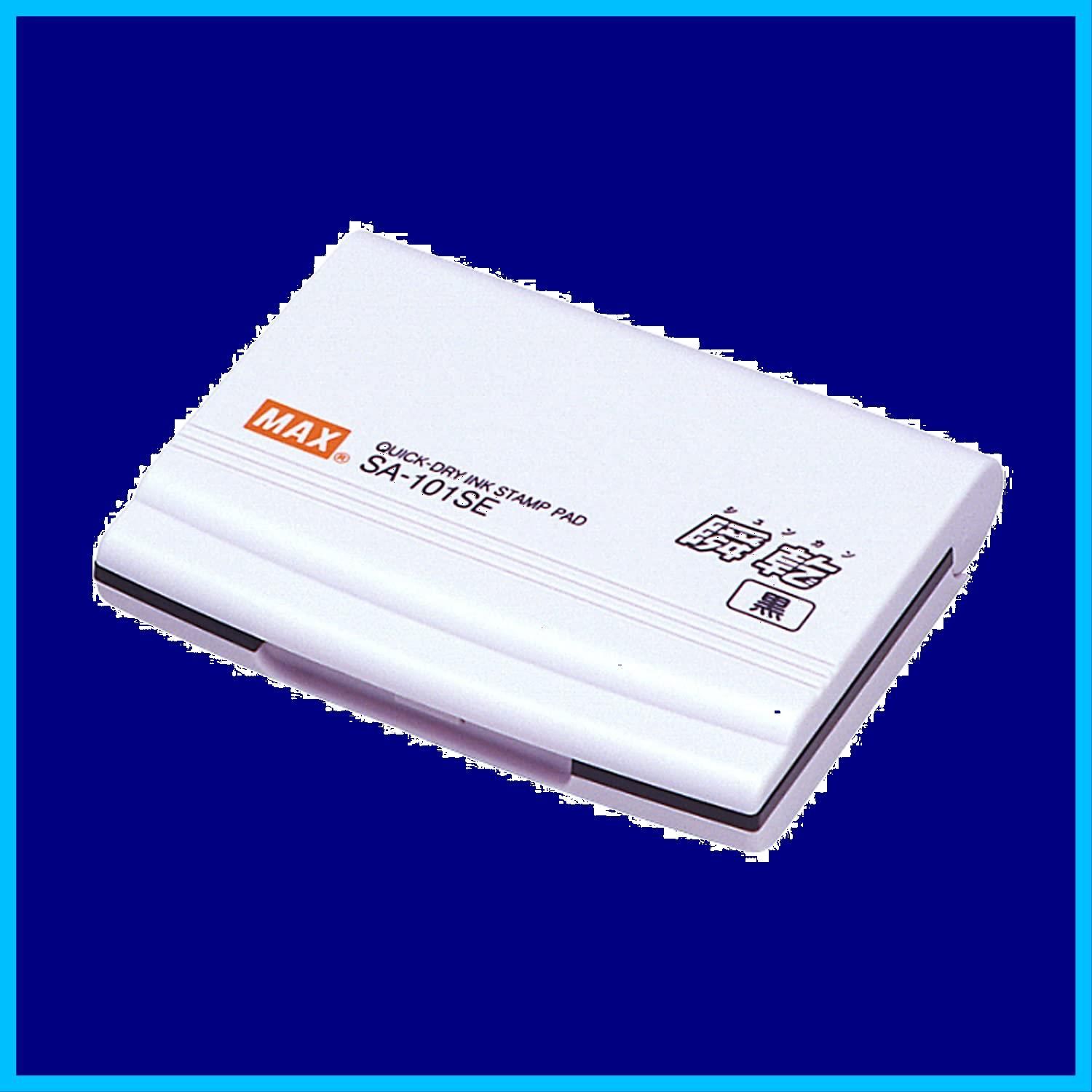 マックス スタンプ台 瞬乾スタンプ 小型 黒 SA-101SEカミバコ