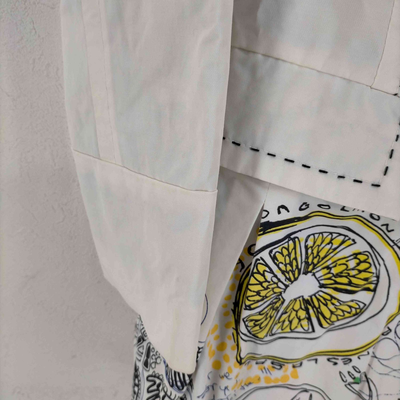 デシグアル Desigual 花柄 ミディアムトレンチコート レディース