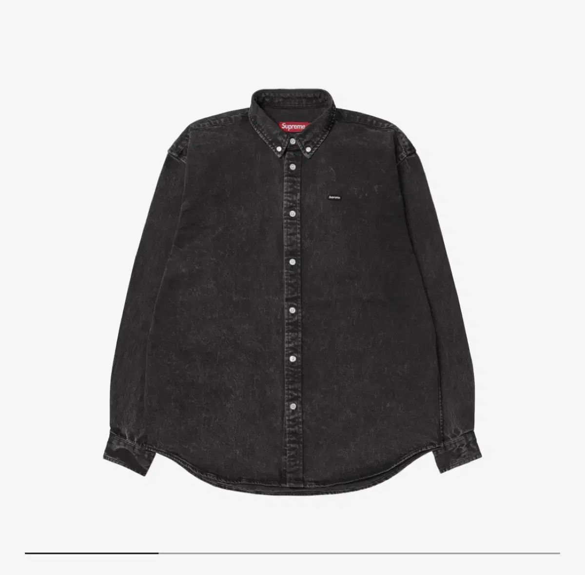 【オープニング大セール】 XL Supreme(シュプリーム) スモール ボックス デニム シャツ 黒 トップス