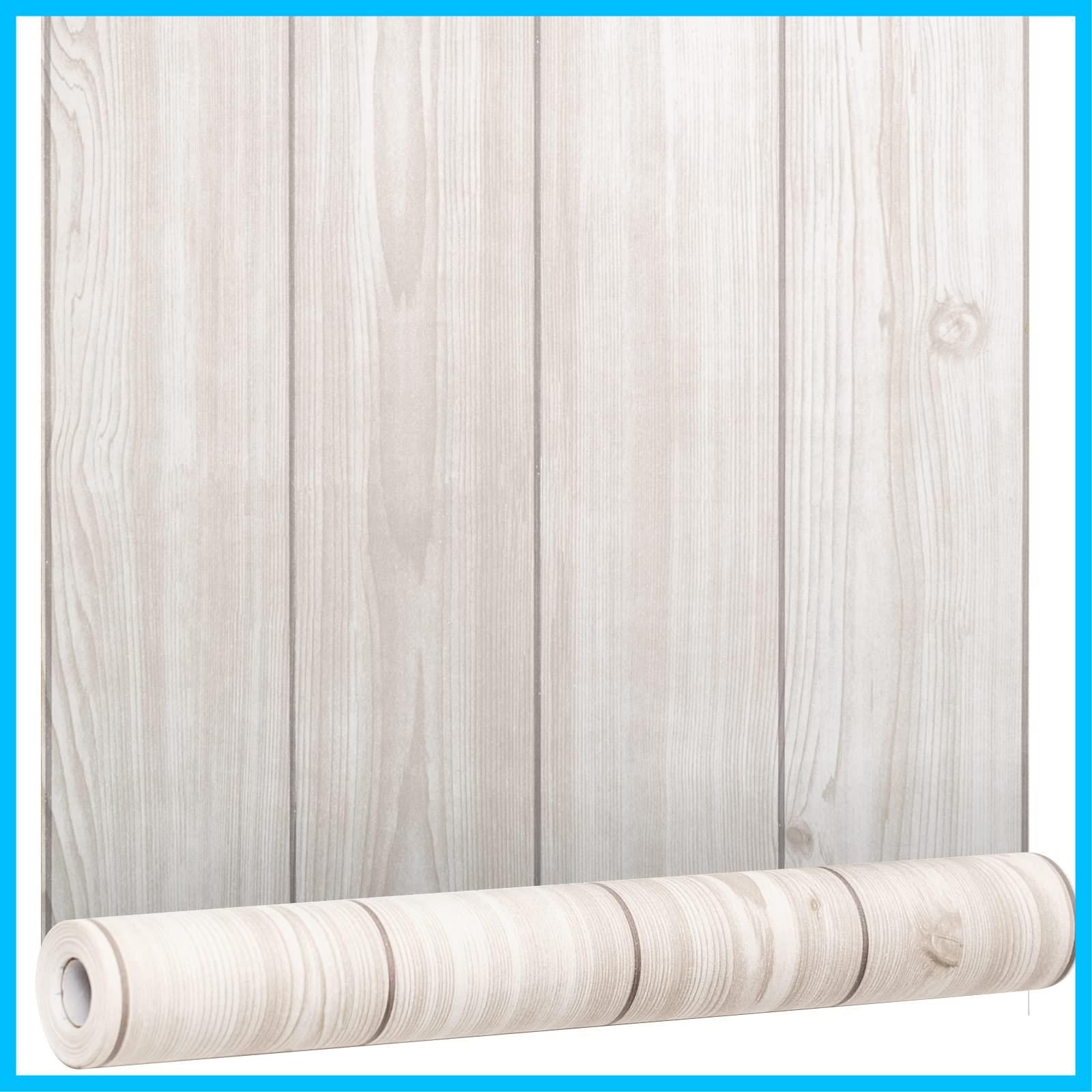 在庫処分 ふすま紙 壁紙の上から貼れる 壁紙補修 リメイクシート 壁紙シール 厚手 北欧 はがせる壁紙 45cm×10m 木目調 シール DIYのプロ齋藤先生推薦 壁紙