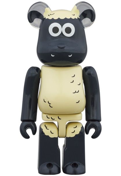 BE@RBRICK Shaun 100％ &amp; 400％ ひつじのショーン Be@rbrick Shaun the Sheep 100% & 400% Collectible Figure by