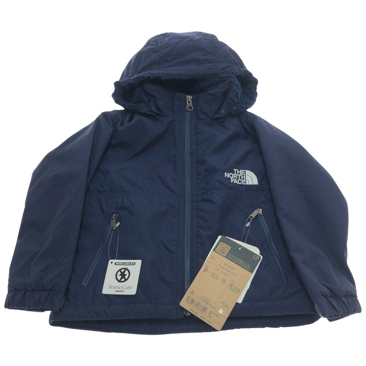 □□THE NORTH FACE ザノースフェイス コンパクトノマドジャケット 100cm NPJ72257 ネイビー