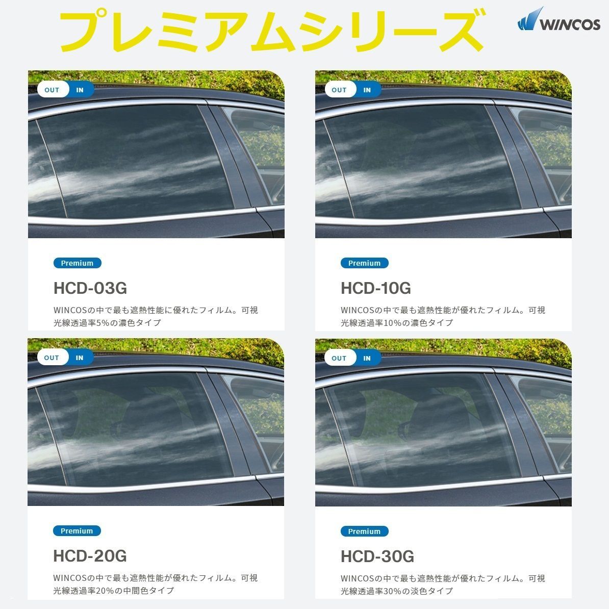 カーフィルム カット済み リアのみ シエンタ MXPC10G MXPL10G MXPL15G 【１枚貼り成型加工済みフィルム】WINCOS  プレミアムシリーズ ドライ成型 - メルカリ