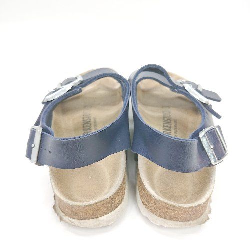 新品BIRKENSTOCK ネイビー 2本ベルトサンダル 37 新品BIRKENSTOCK ネイビー 2本ベルトサンダル 37 靴