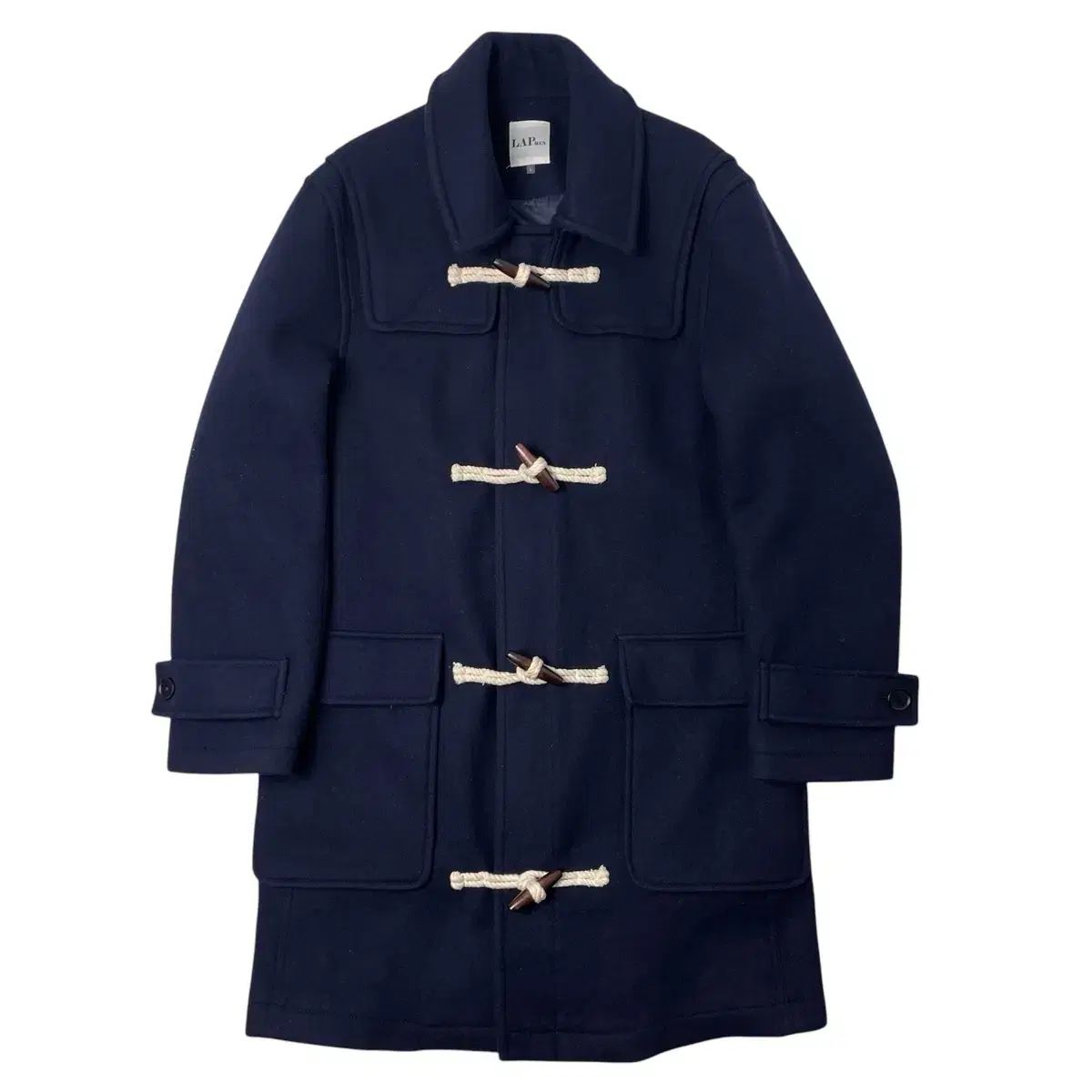【雷市場（ポンジャン）商品韓国直送】 LAP men ラップ メンズ ダッフルコート コート ネイビー