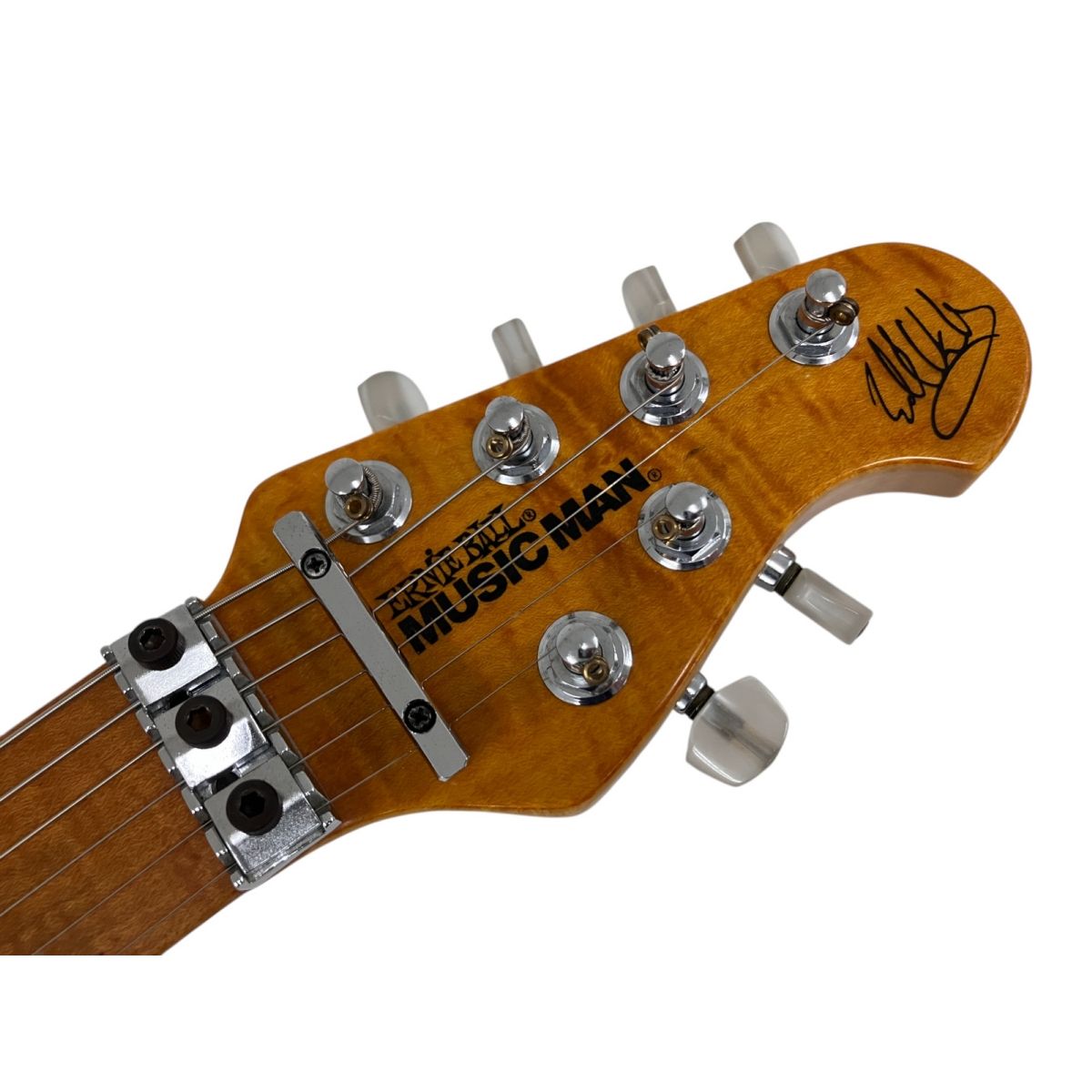 MUSICMAN EVH Signature トランスゴールド 1992年製造 MUSICMAN EVH Signature トランスゴールド 1992年製造 - メルカリ