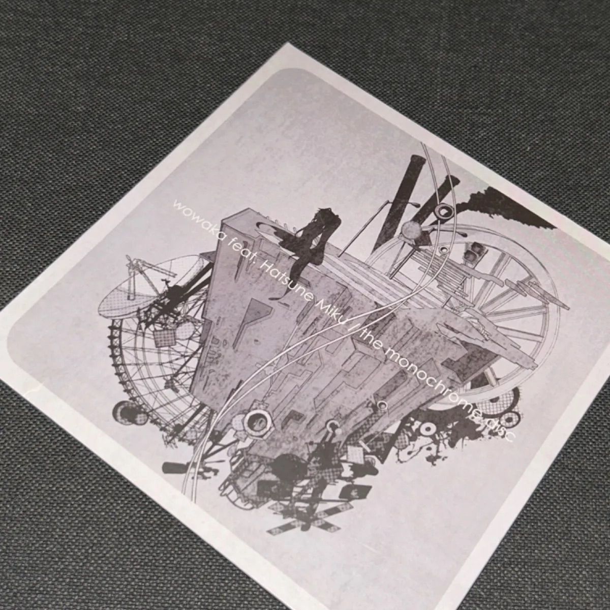 ボカロ　同人CD　wowaka　the monochrome disc　ヒトリエ the monochrome disc wowaka vocaloid doujin CD | eBay