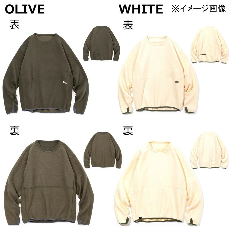 【アブガルシア】 リバーシブルスウェット グレー サイズM Abu Garcia