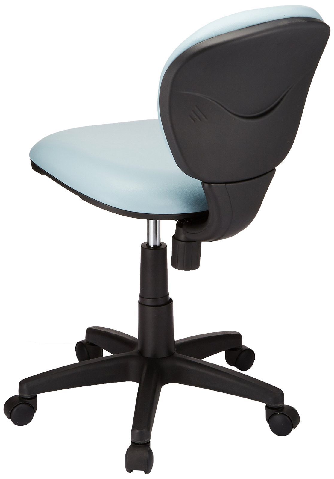 家庭的な 在庫セール 抗菌レザーオフィスチェア ナカバヤシ デスクチェア 椅子 ブルー RZC-273BL