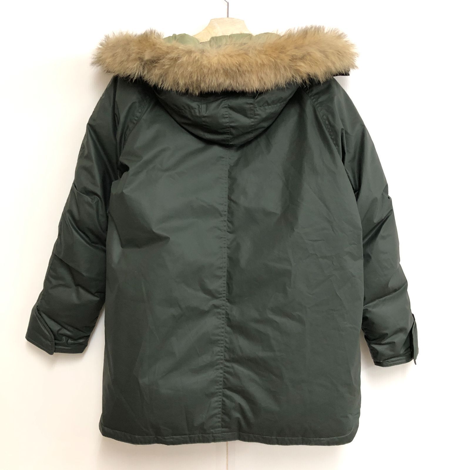 DIESEL ディーゼル フード付ジャケット 【カーキ sizeS】