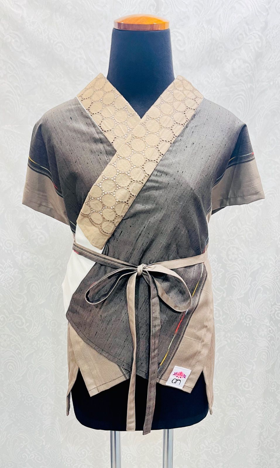 都粋オリジナル】ひみつの長襦袢DX（東レセオα・塩瀬半衿／絽半衿）（