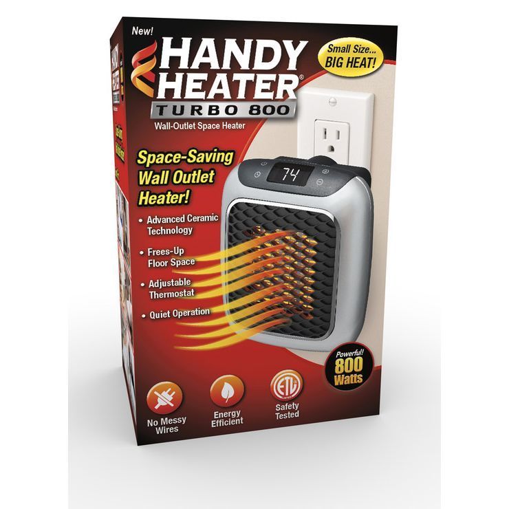 即暖☆直接壁のコンセントに！Handy Heater® Turbo ☆新品未使用品