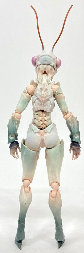 蟲 VERMIN シリーズ 実験体 B0127 MANTIS カマキリ 蟲 VERMIN シリーズ 実験体 B0127 カマキリ 1/12スケール可動
