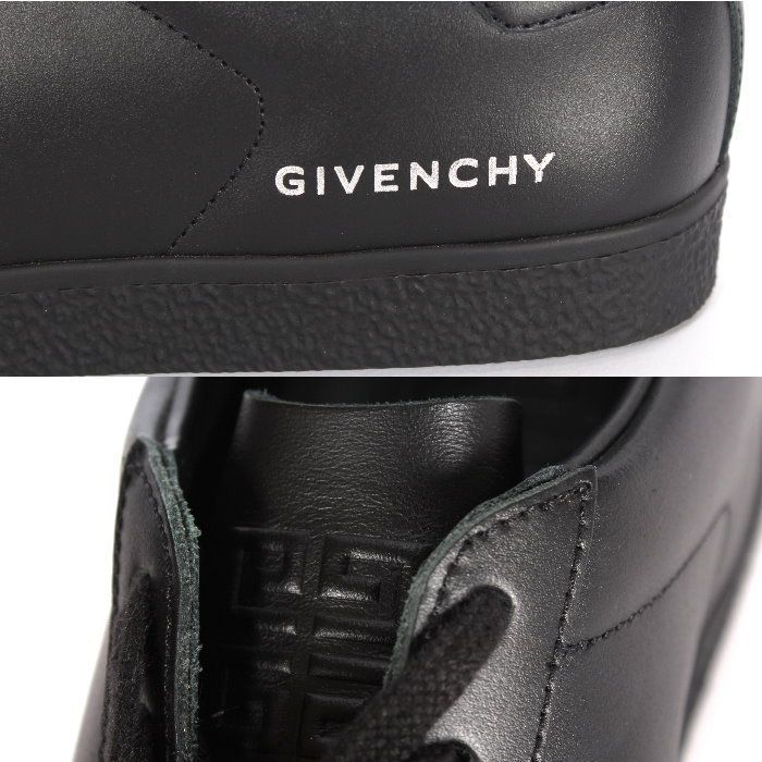 【GIVENCHY】ジバンシー フラットシューズ ブラック ロゴ GIVENCHY ジバンシー スニーカー メンズ ブラック BH006ZH1AL001